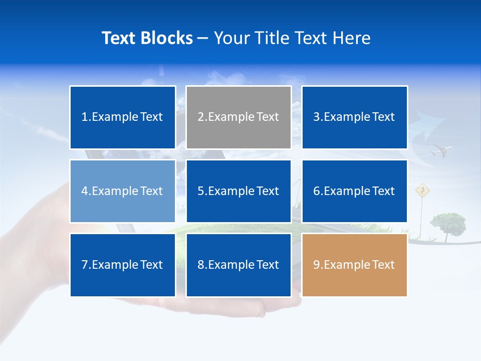 Photovolta Propre Durable PowerPoint Template