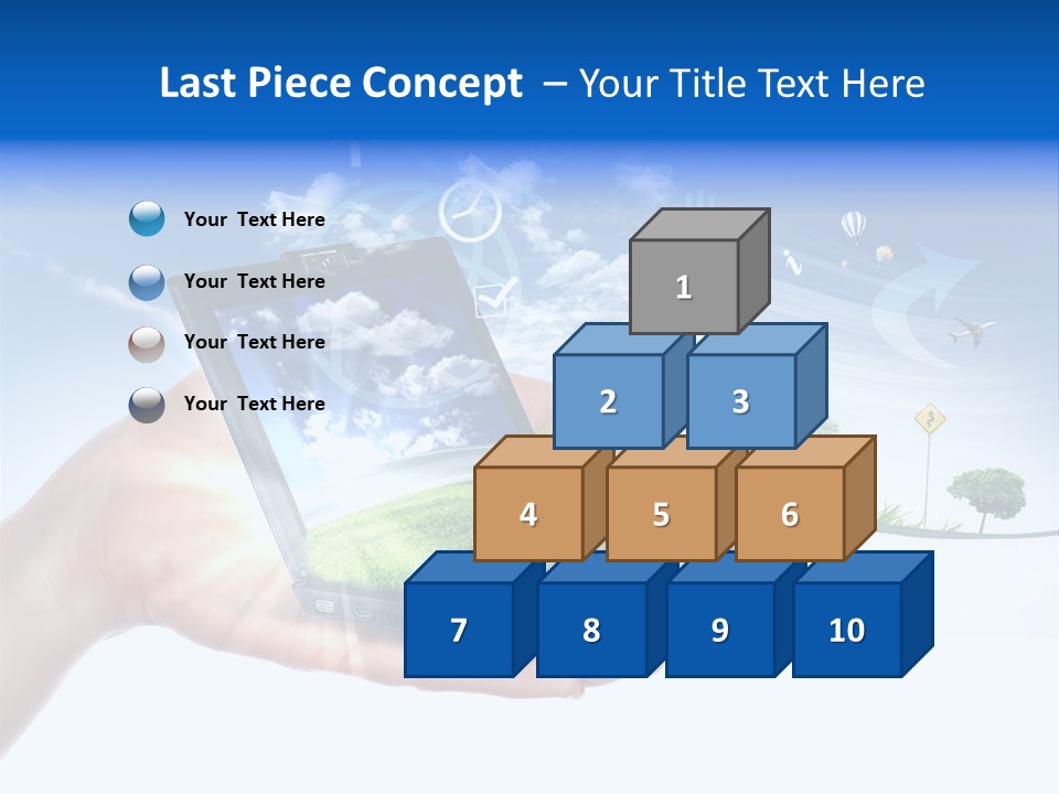 Photovolta Propre Durable PowerPoint Template