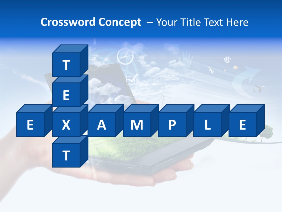 Photovolta Propre Durable PowerPoint Template