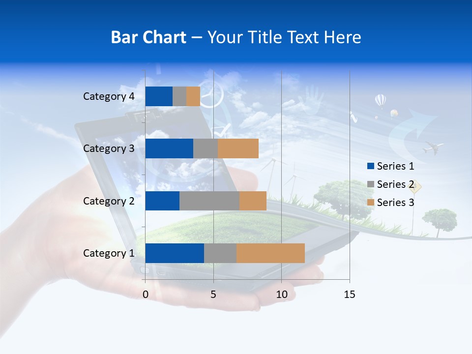 Photovolta Propre Durable PowerPoint Template