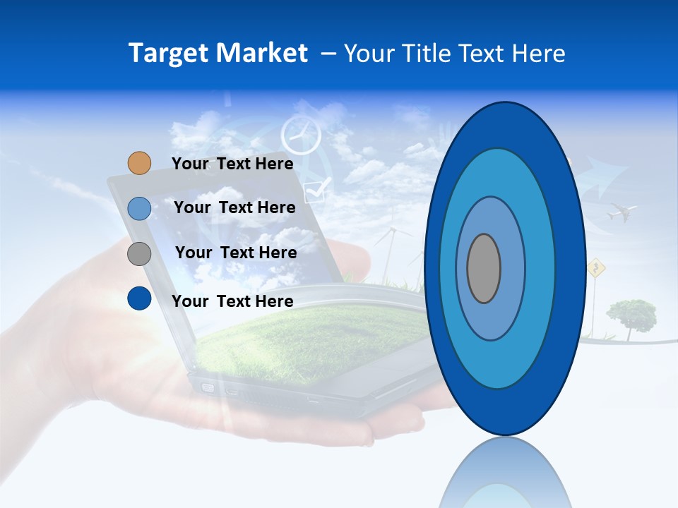 Photovolta Propre Durable PowerPoint Template