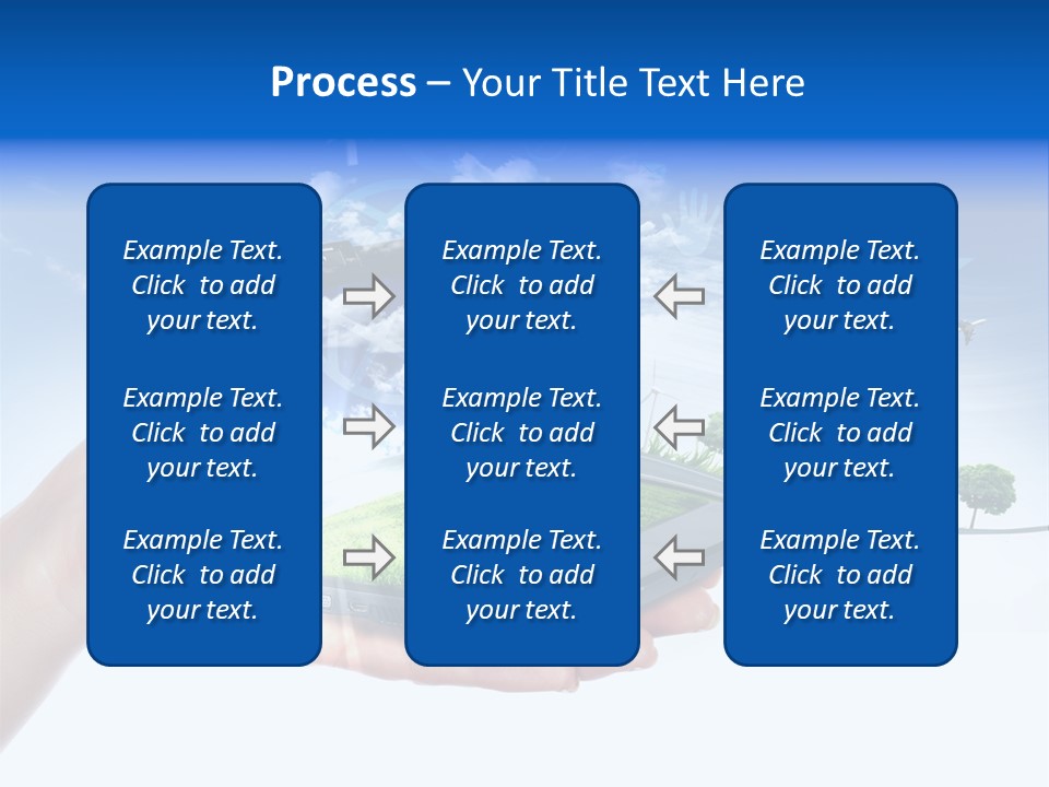 Photovolta Propre Durable PowerPoint Template