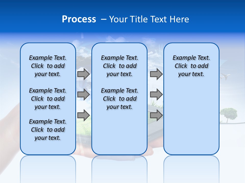 Photovolta Propre Durable PowerPoint Template