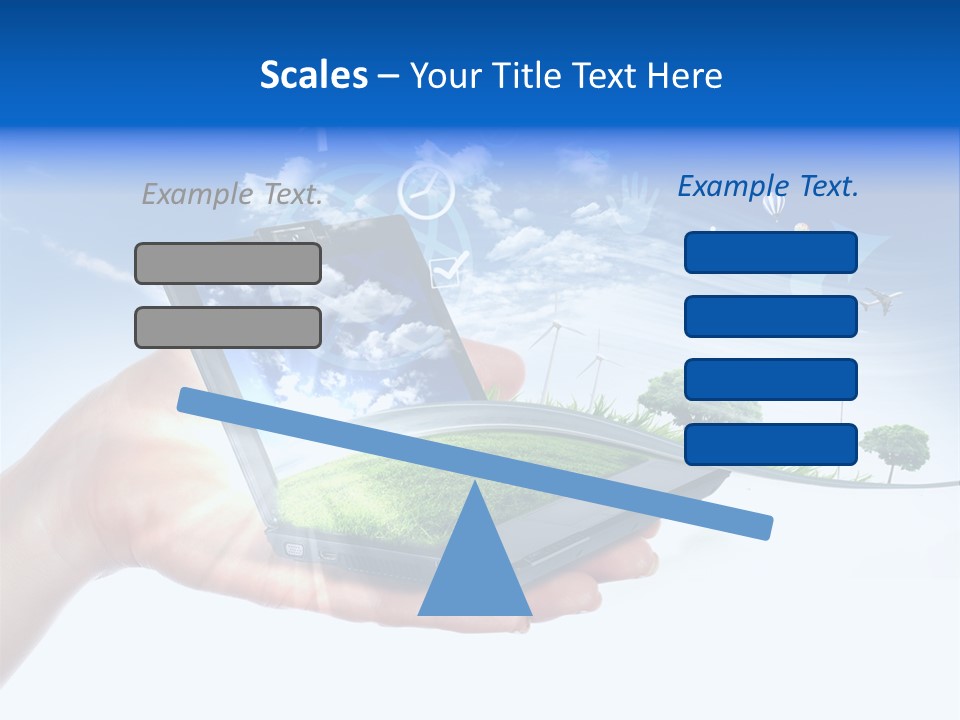 Photovolta Propre Durable PowerPoint Template