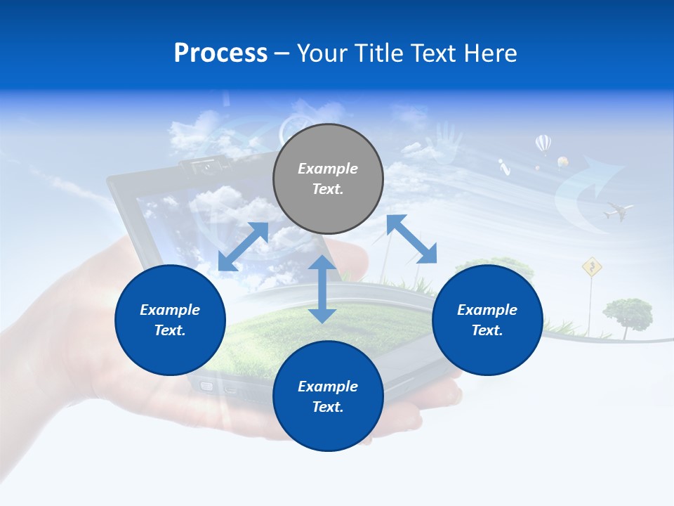 Photovolta Propre Durable PowerPoint Template