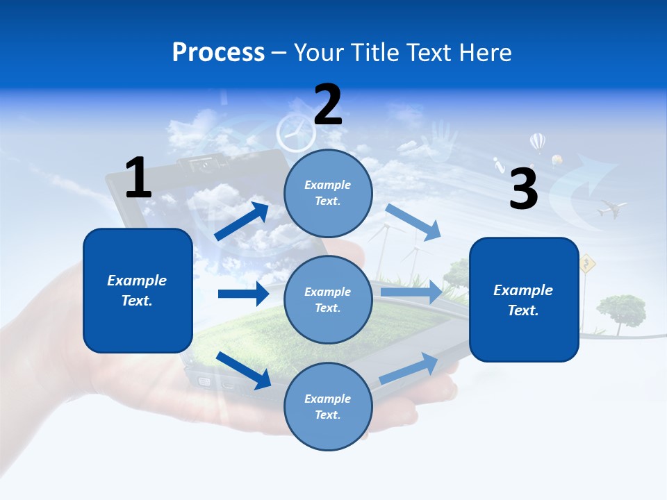 Photovolta Propre Durable PowerPoint Template