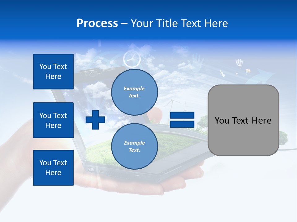 Photovolta Propre Durable PowerPoint Template