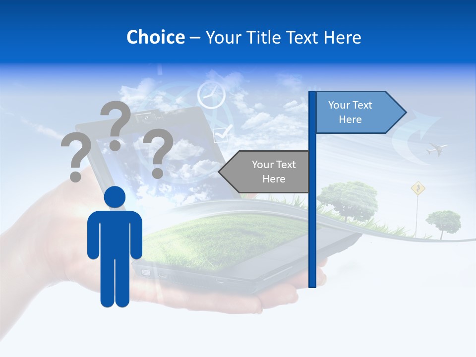 Photovolta Propre Durable PowerPoint Template
