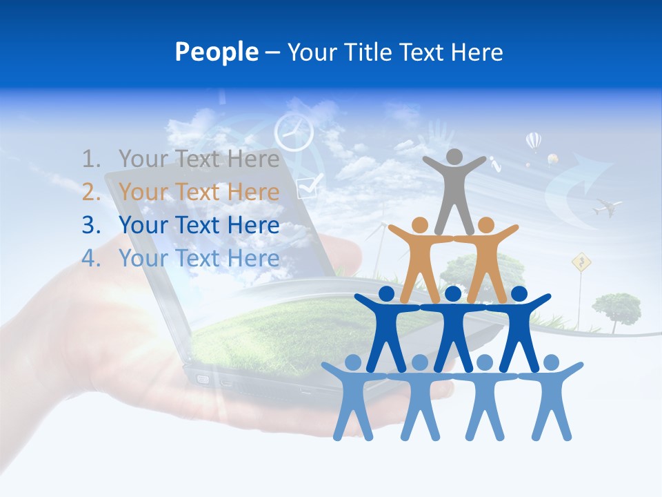 Photovolta Propre Durable PowerPoint Template