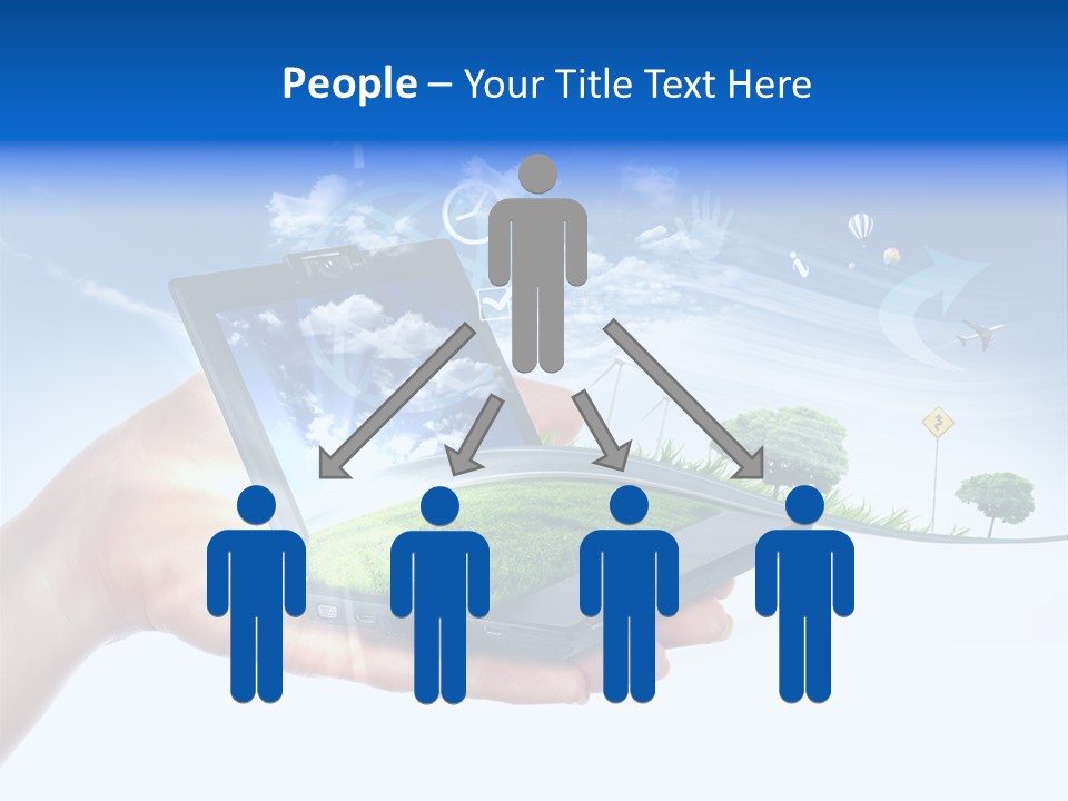 Photovolta Propre Durable PowerPoint Template