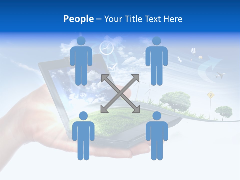 Photovolta Propre Durable PowerPoint Template