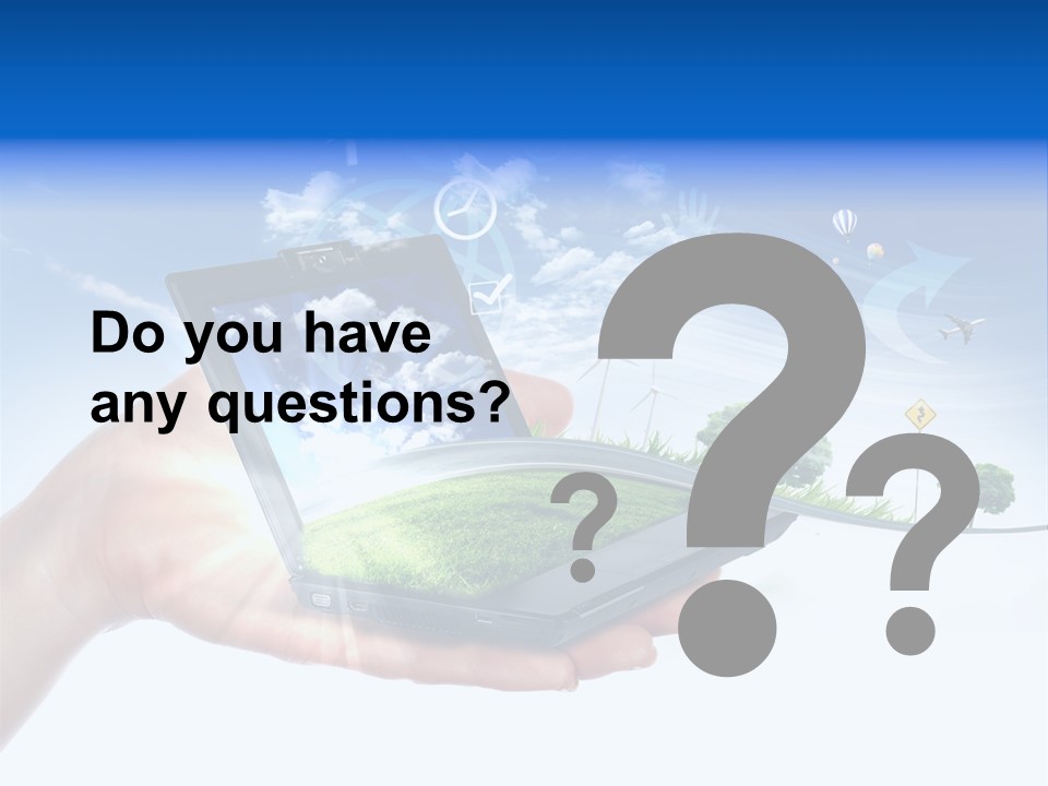 Photovolta Propre Durable PowerPoint Template