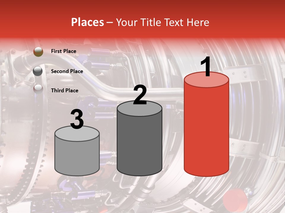 Aeronautic Engine Plane PowerPoint Template