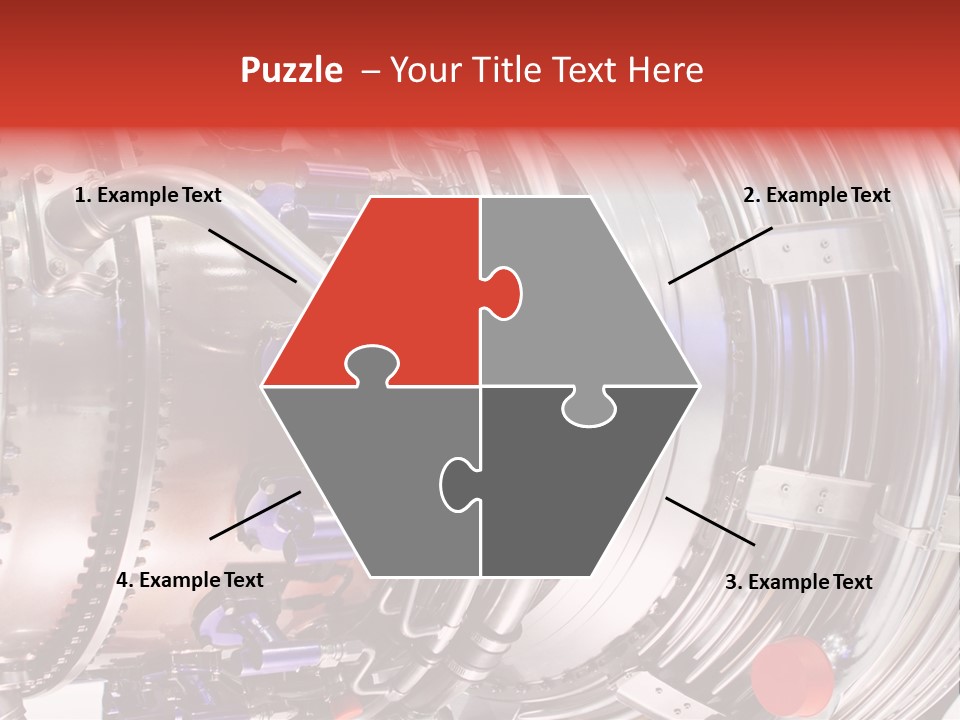 Aeronautic Engine Plane PowerPoint Template