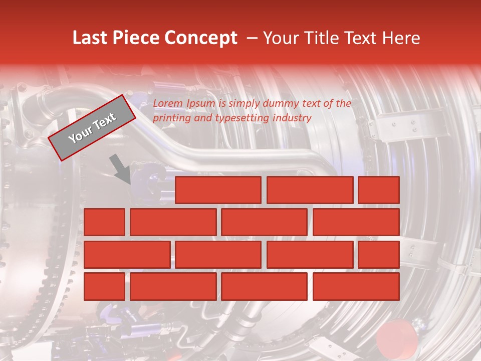 Aeronautic Engine Plane PowerPoint Template