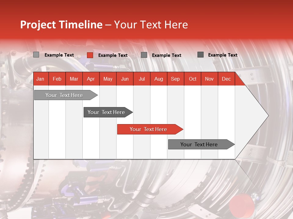 Aeronautic Engine Plane PowerPoint Template