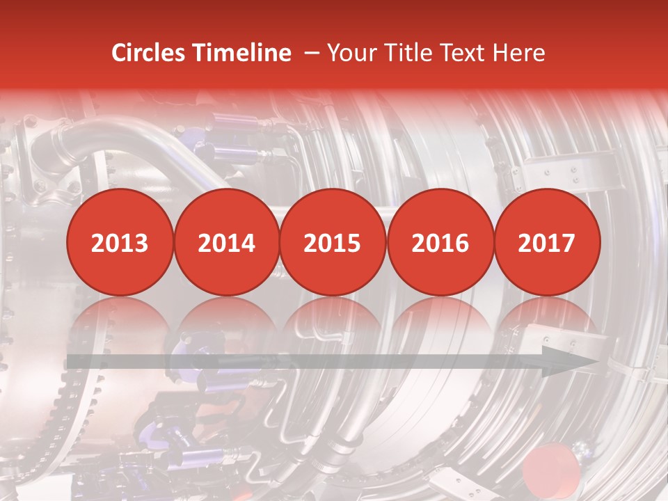 Aeronautic Engine Plane PowerPoint Template