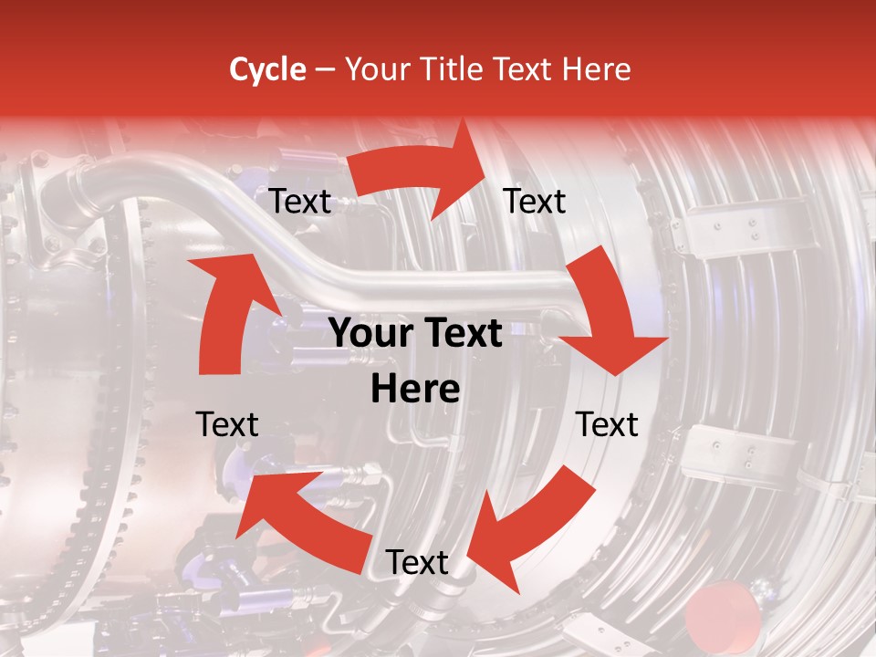 Aeronautic Engine Plane PowerPoint Template
