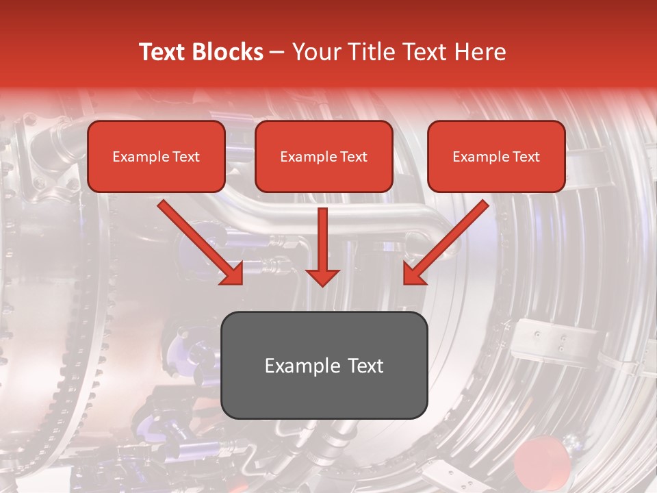 Aeronautic Engine Plane PowerPoint Template