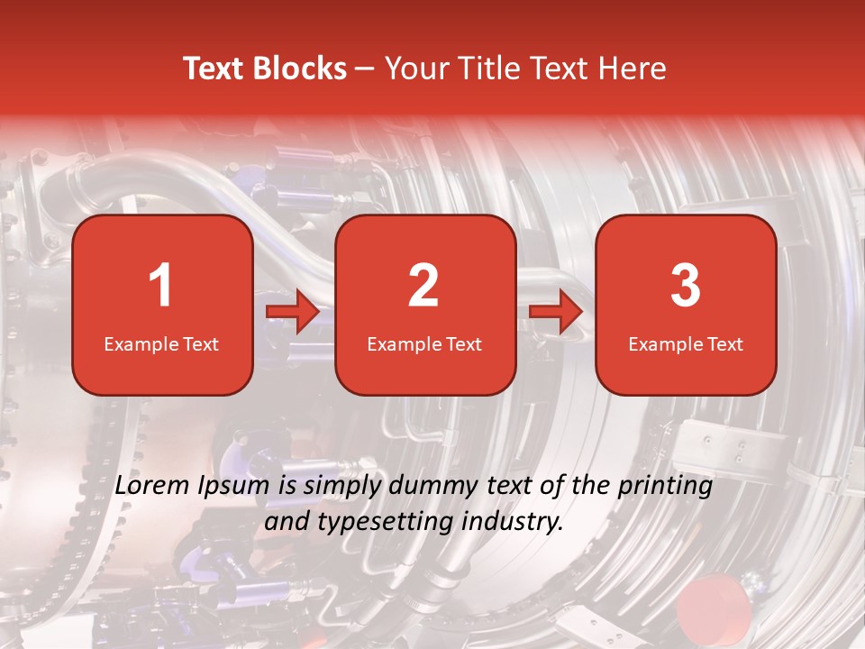 Aeronautic Engine Plane PowerPoint Template