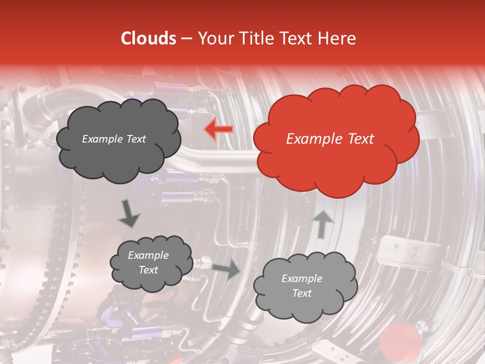 Aeronautic Engine Plane PowerPoint Template