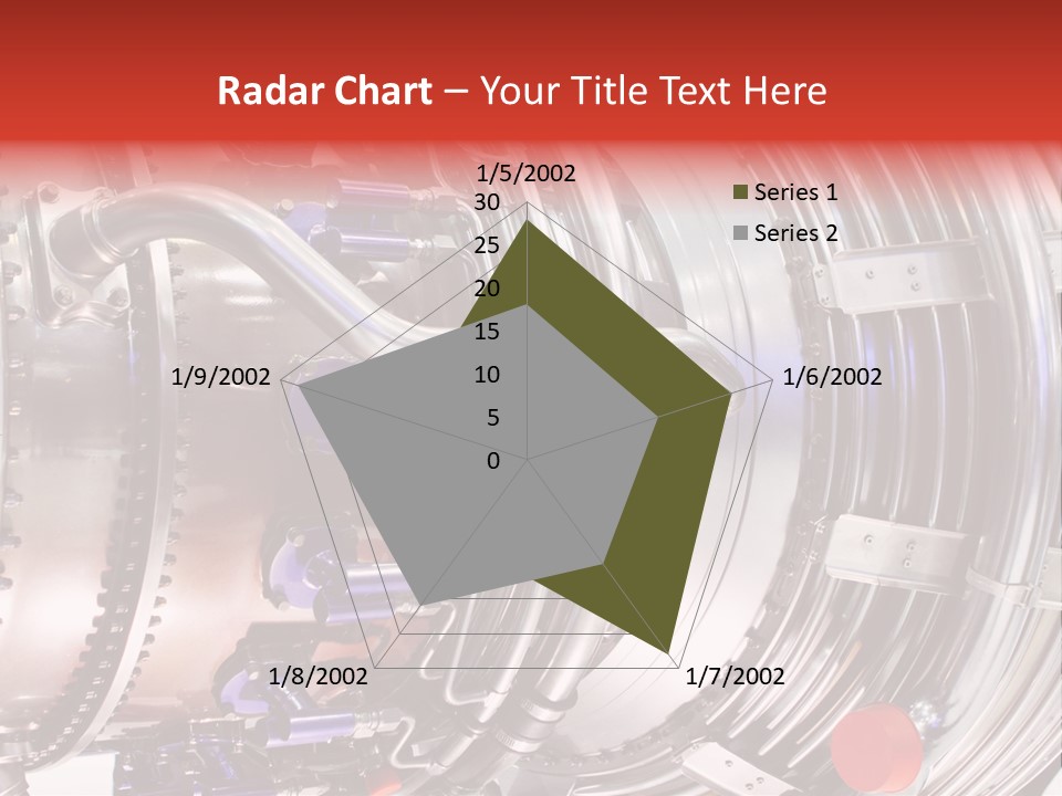 Aeronautic Engine Plane PowerPoint Template