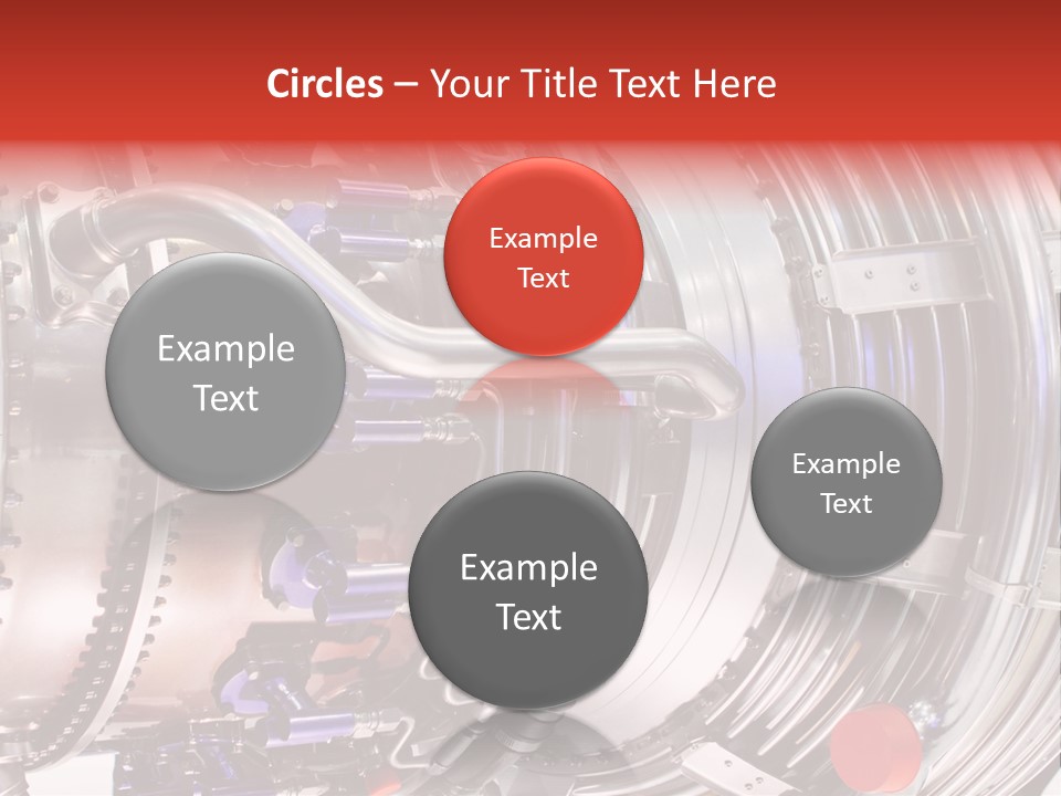 Aeronautic Engine Plane PowerPoint Template