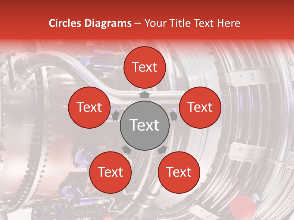 Aeronautic Engine Plane PowerPoint Template