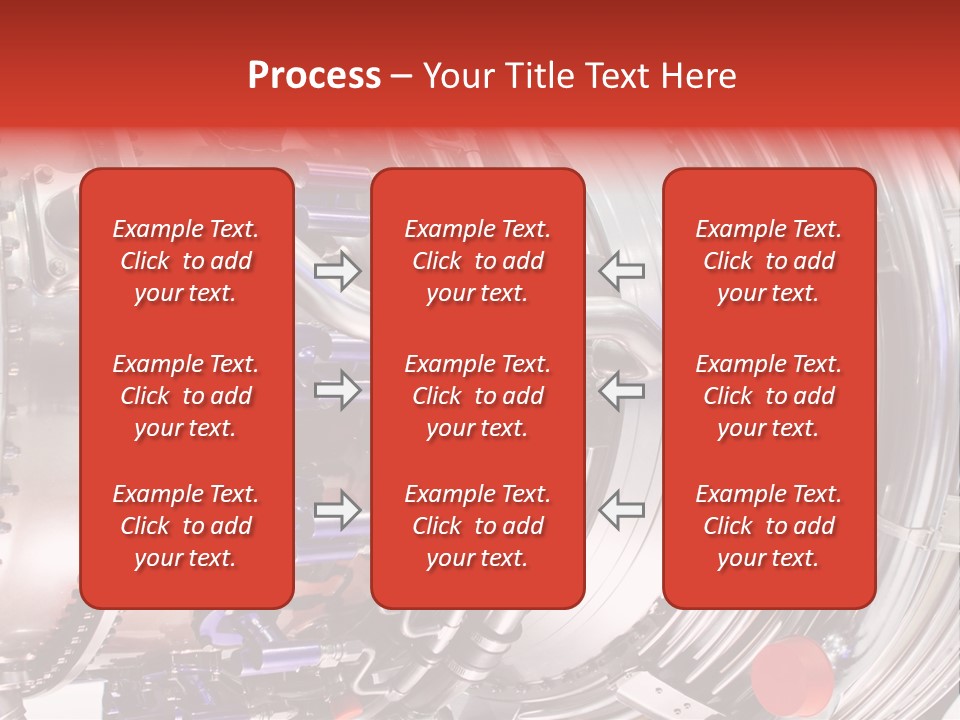 Aeronautic Engine Plane PowerPoint Template
