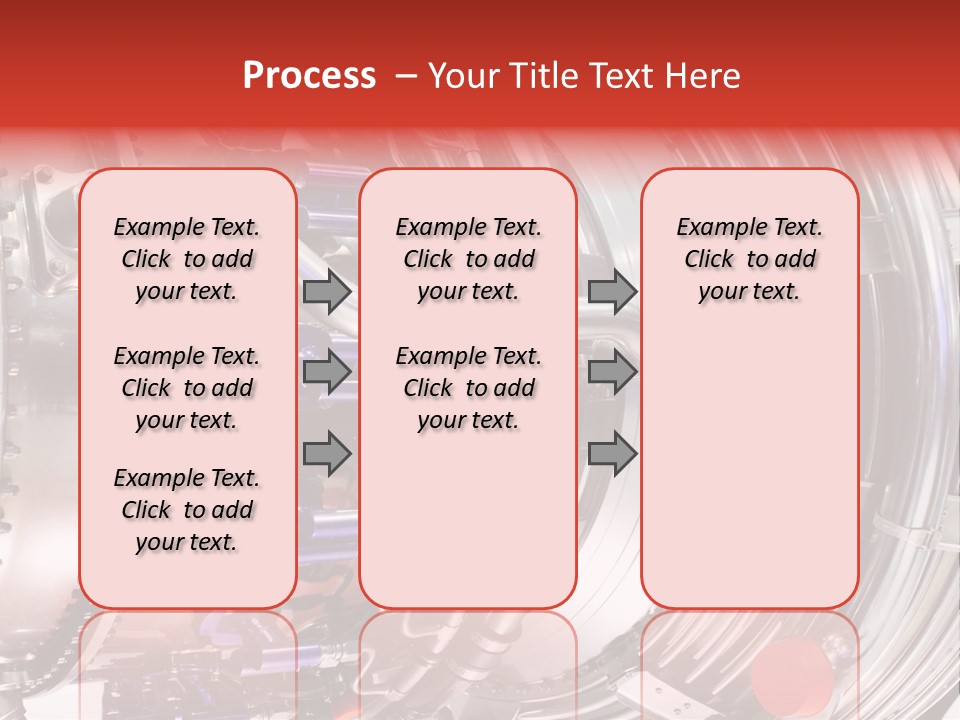 Aeronautic Engine Plane PowerPoint Template