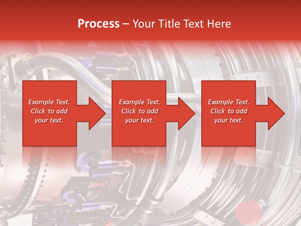 Aeronautic Engine Plane PowerPoint Template
