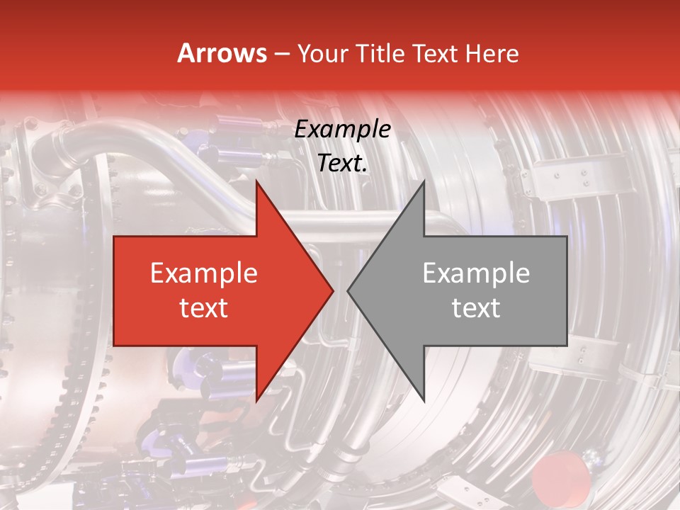 Aeronautic Engine Plane PowerPoint Template