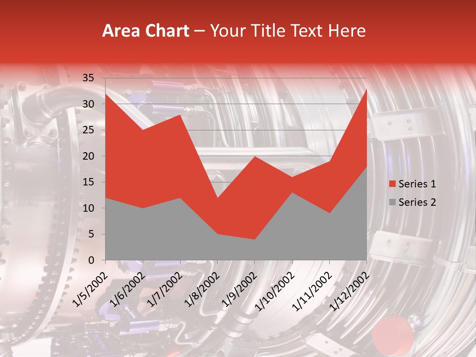Aeronautic Engine Plane PowerPoint Template