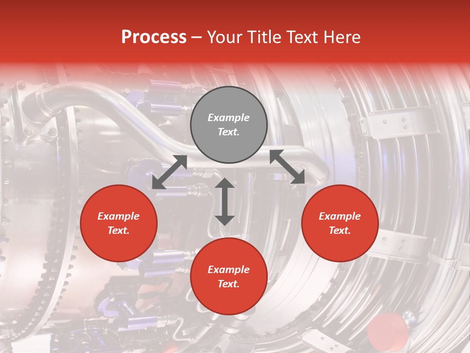 Aeronautic Engine Plane PowerPoint Template