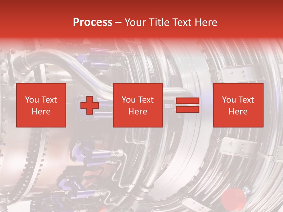 Aeronautic Engine Plane PowerPoint Template