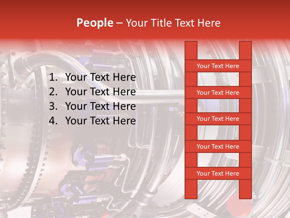 Aeronautic Engine Plane PowerPoint Template