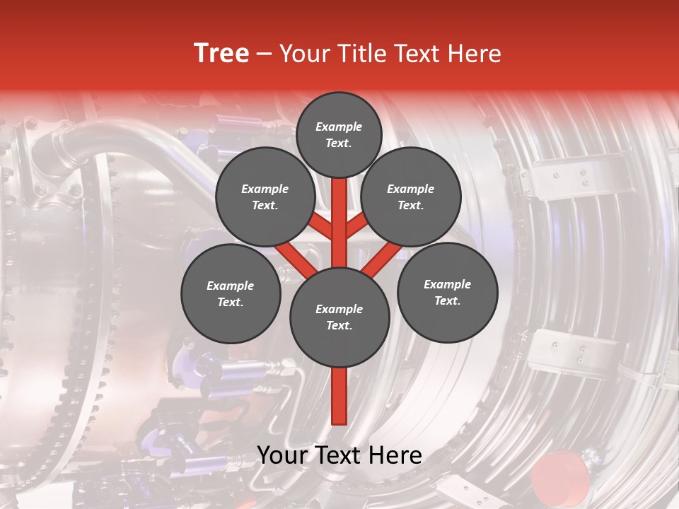 Aeronautic Engine Plane PowerPoint Template