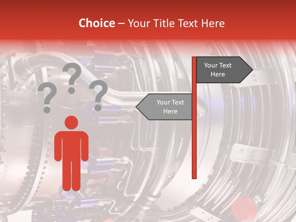 Aeronautic Engine Plane PowerPoint Template