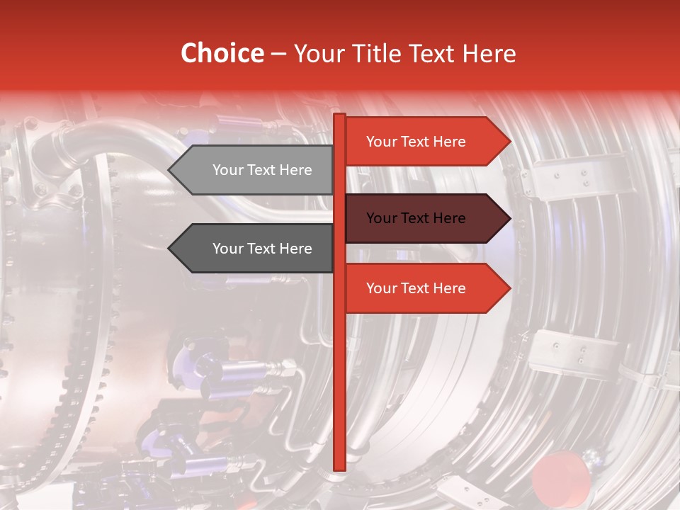 Aeronautic Engine Plane PowerPoint Template