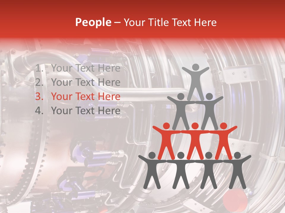 Aeronautic Engine Plane PowerPoint Template