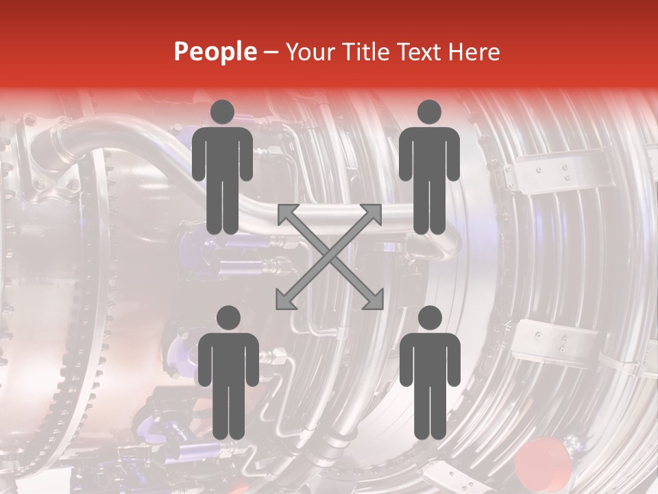 Aeronautic Engine Plane PowerPoint Template