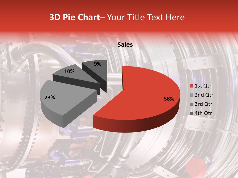Aeronautic Engine Plane PowerPoint Template