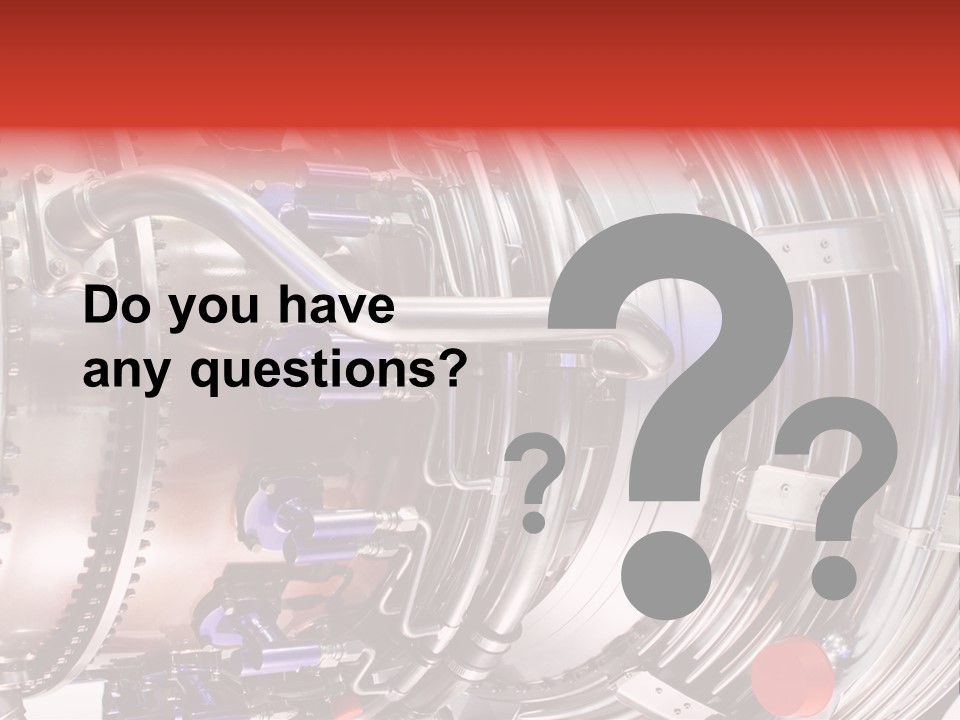 Aeronautic Engine Plane PowerPoint Template