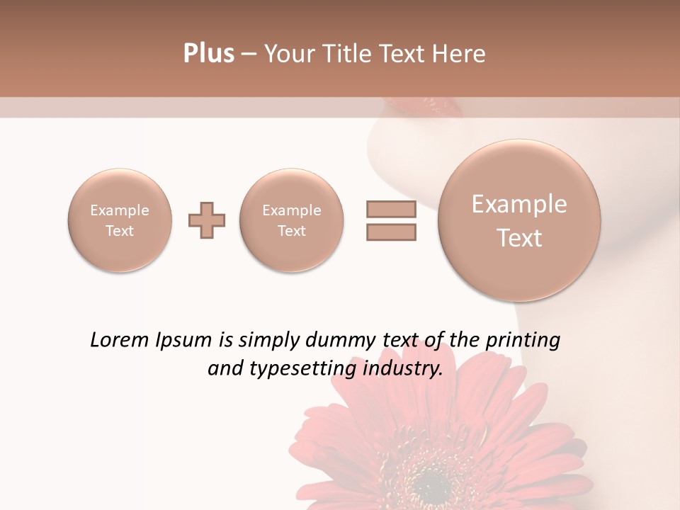 Lady Face  PowerPoint Template