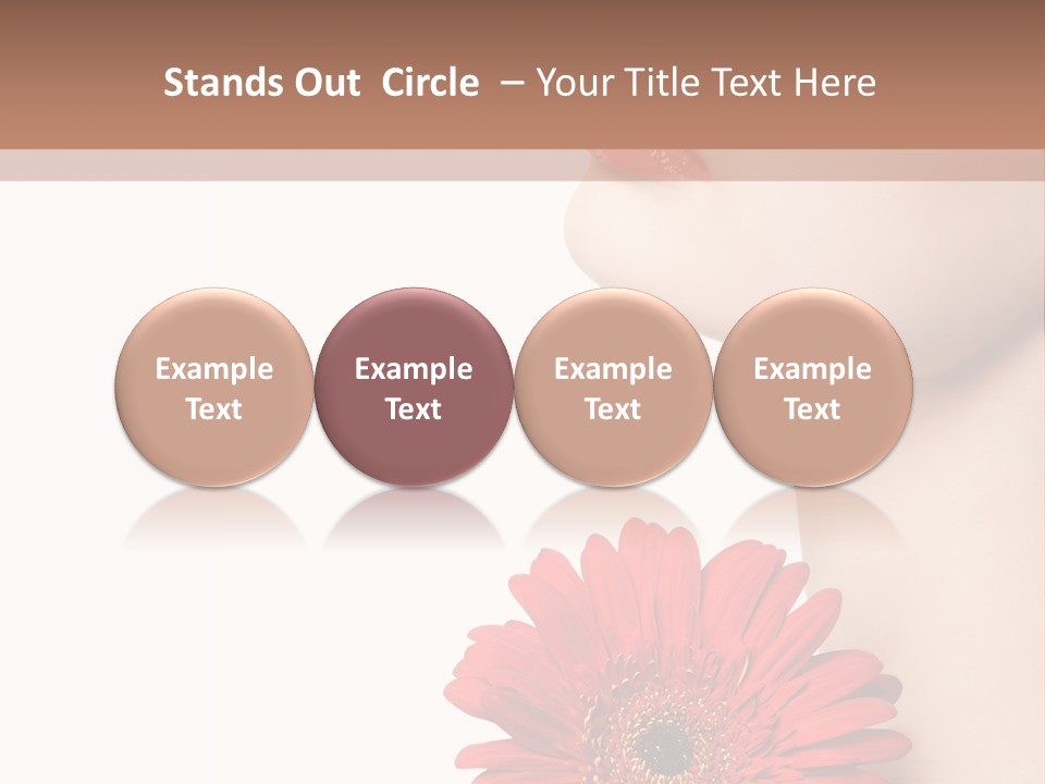 Lady Face  PowerPoint Template