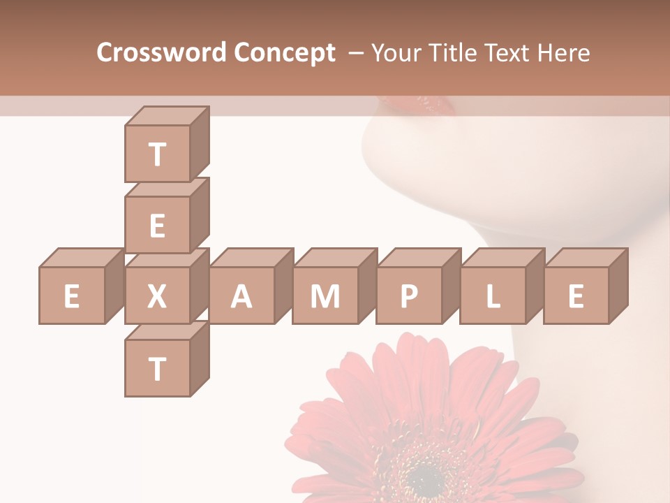 Lady Face  PowerPoint Template