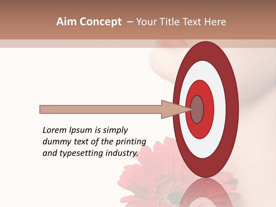 Lady Face  PowerPoint Template