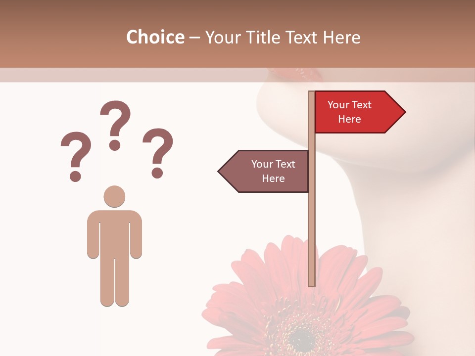 Lady Face  PowerPoint Template