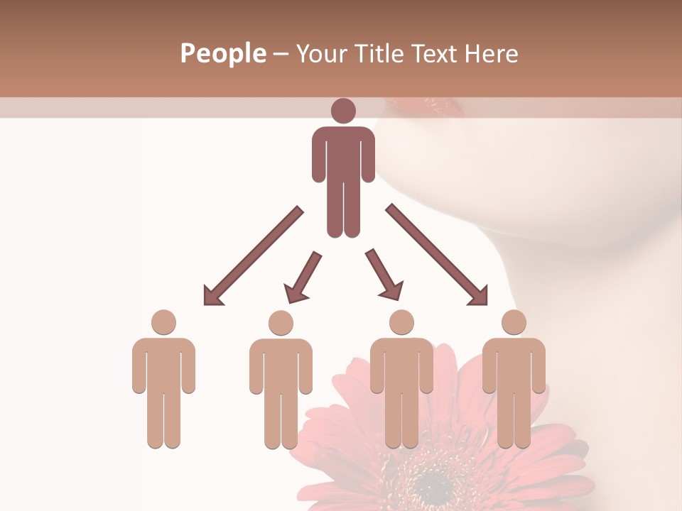 Lady Face  PowerPoint Template