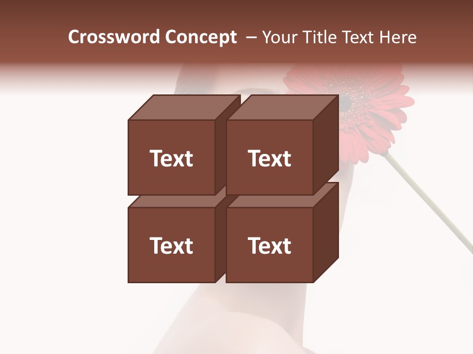 Girl Make Up Female PowerPoint Template